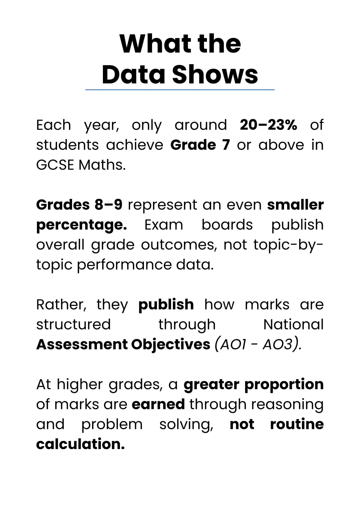 Grade 9 Blueprint page 4